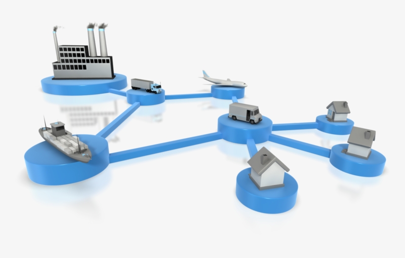 1 - Cadena De Transporte Logistica, transparent png download