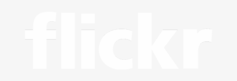 Flickr Logo Black White, transparent png download