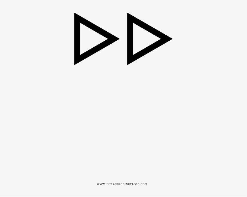 Next Arrow Coloring Page - Graphics, transparent png download