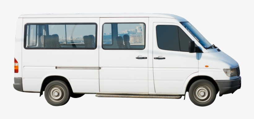 White Van - Bus, transparent png download