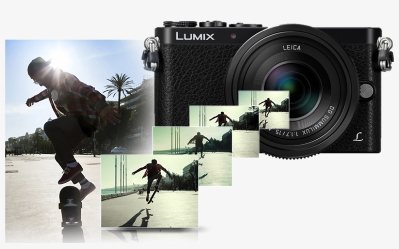 Continuous Shooting Or Burst Mode - Panasonic Lumix G Dmc-gm1k - Digital Camera - Mirrorless, transparent png download