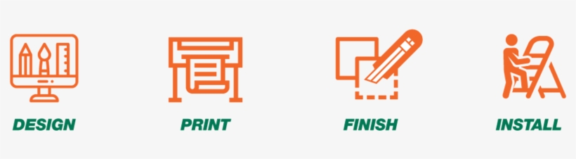 Print Finish Install Icons - Portable Network Graphics, transparent png download
