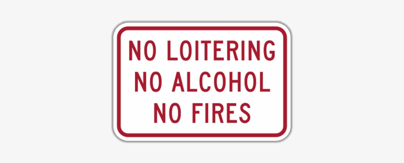 Tap To Expand - No Trespassing After Dark, transparent png download