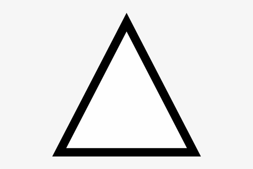 Washing - Bleach - Plain Triangle, transparent png download