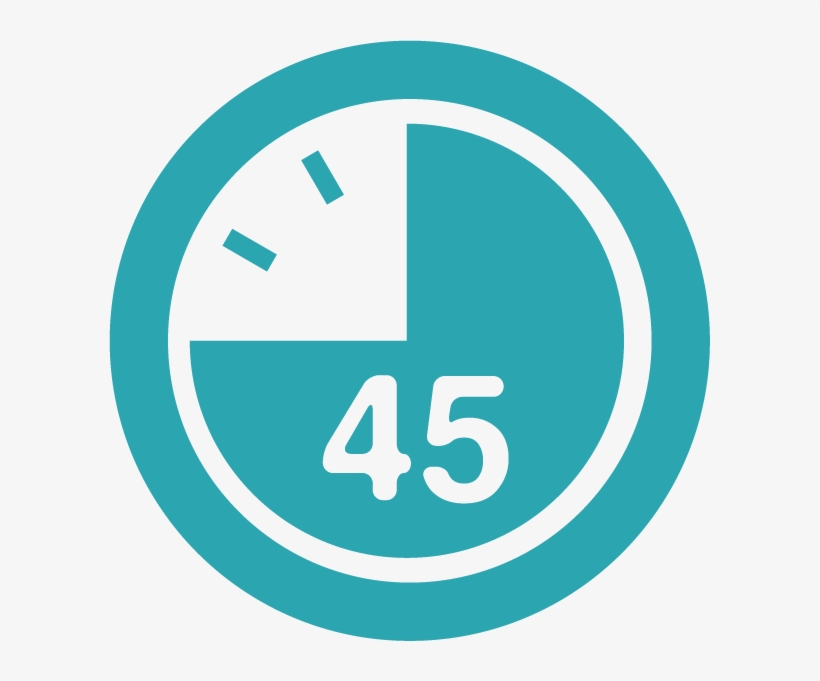 45 Minute Icon In Color By Laundry Express, The Best - Fall Asleep In 60 Seconds: No Drugs. No Gadgets. No, transparent png download