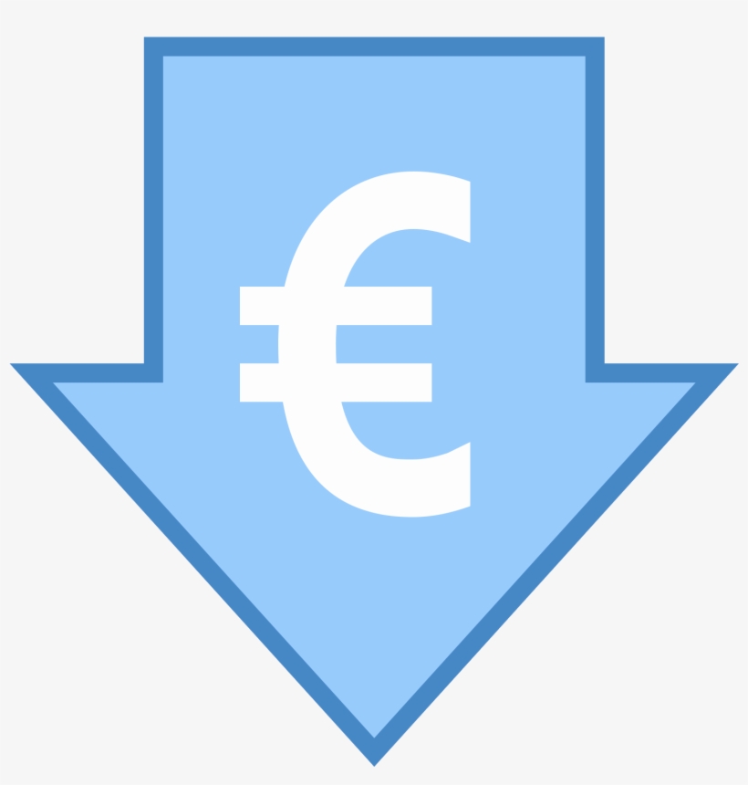 Niska Cena Euro Icon - Price, transparent png download