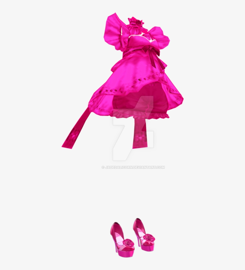 Pink Rose Blush Lolita By Jadedalicorn - Digital Art, transparent png download