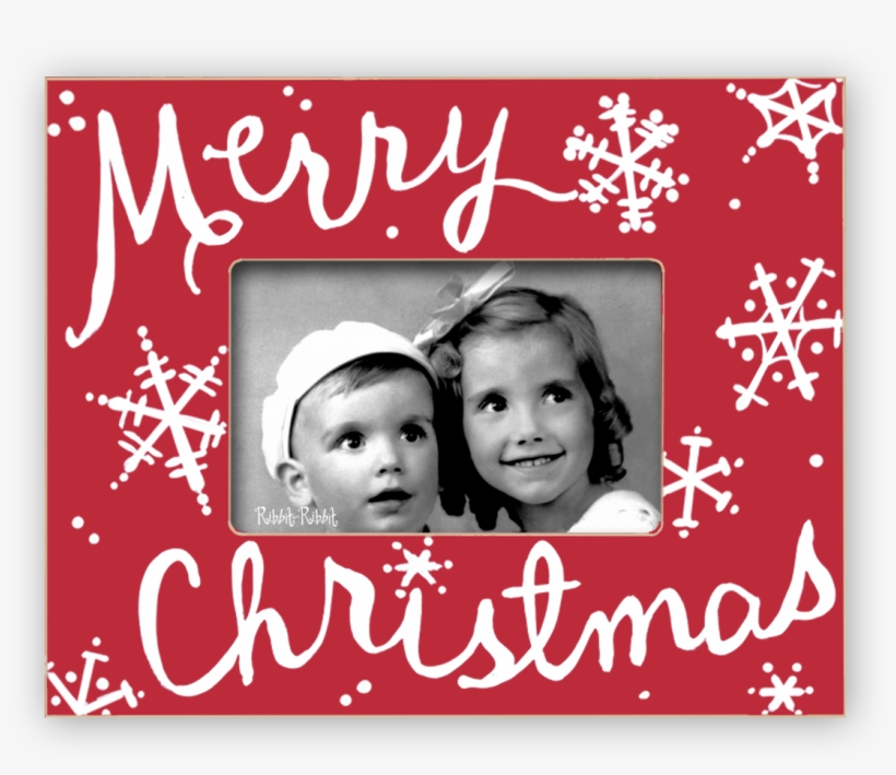 Merry Christmas New Ribbit-ribbit - Thankful Bark Picture Frame, transparent png download