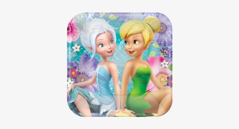 Tinkerbell Party Lunch Plates - Tinkerbell Y Su Hermana, transparent png download