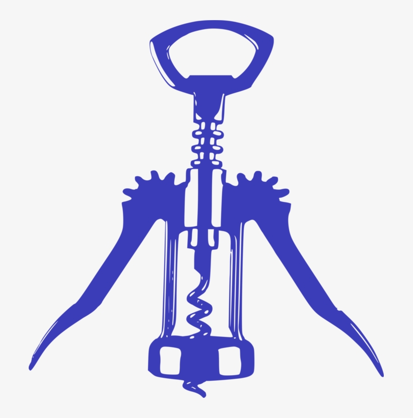 Wine Bottle Openers Corkscrew - Wine Opener Clip Art, transparent png download