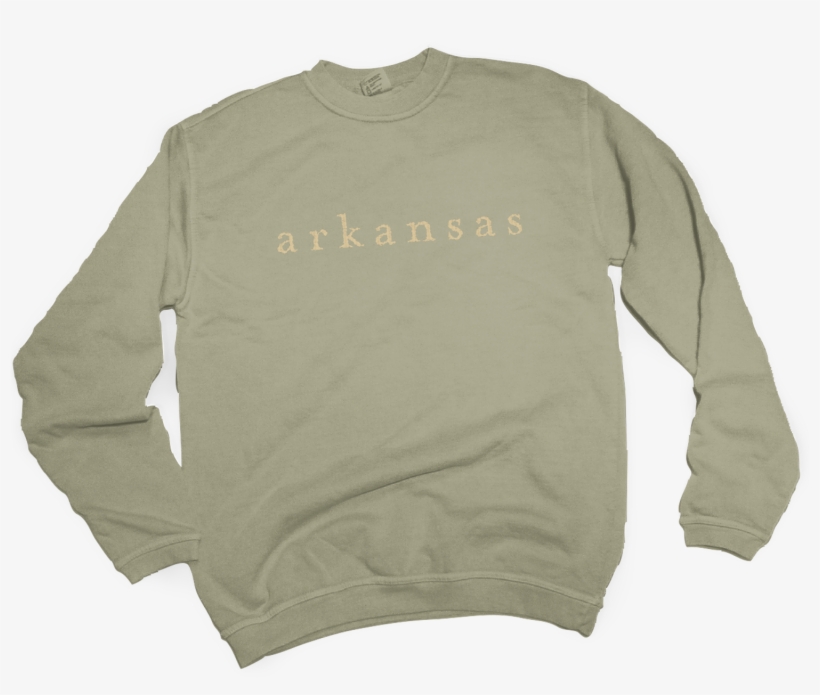 Arkansas Embroidered Sweatshirt - Arkansas, transparent png download