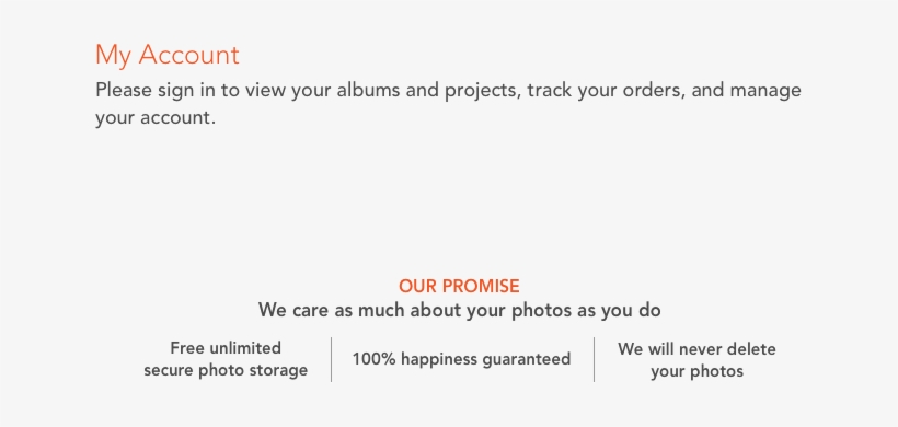 Welcome To My Account - Shutterfly Transparent PNG - 645x310 - Free ...