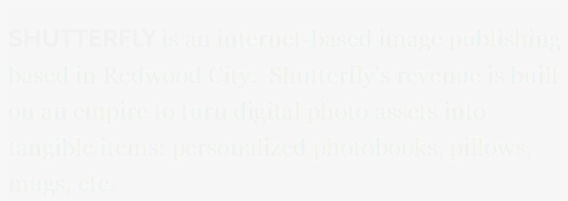 Shutterfly Is An Internet-based Image Publishing Based - Printing, transparent png download