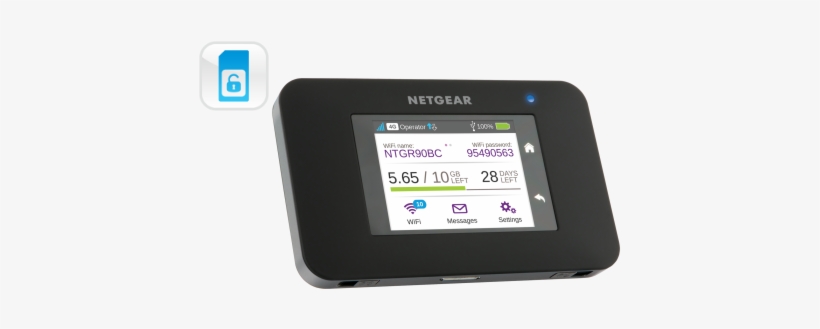 Aircard<sup>®</sup> - Hotspot Netgear, transparent png download
