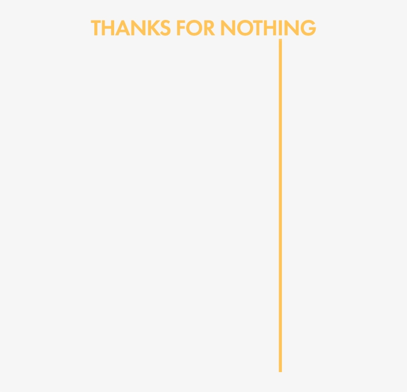 Contact@thanksfornothing - Fr - Orange, transparent png download