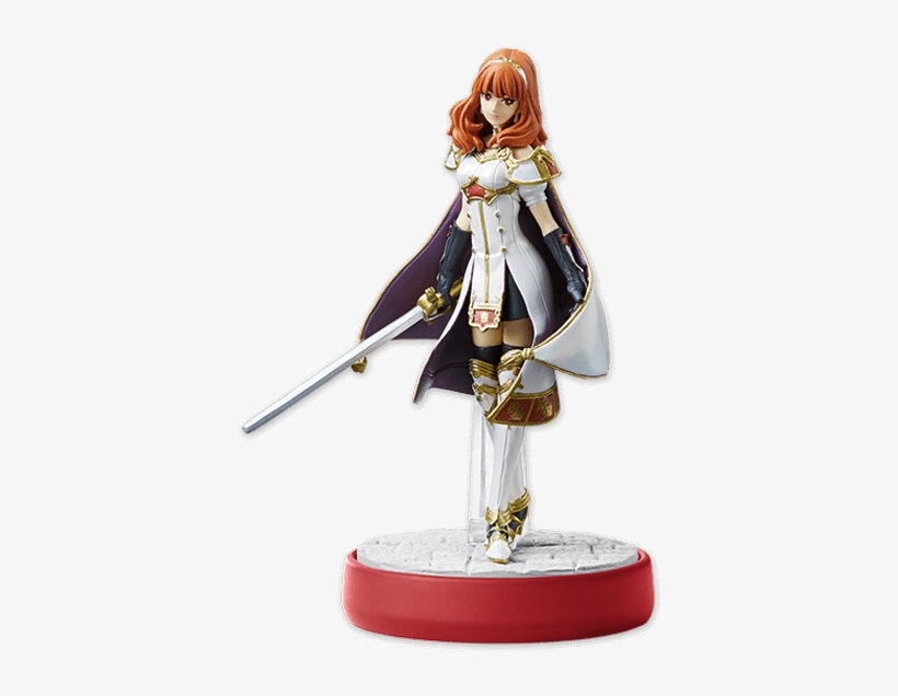 Alm Amiibo Celica Amiibo - Alm And Celica Amiibo, transparent png download