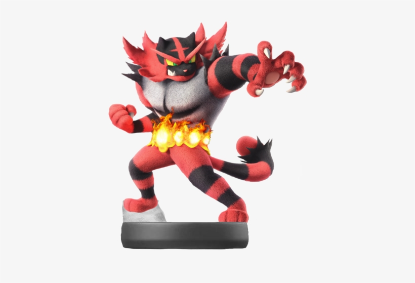 Customincineroar Amiibo - Super Smash Bros Ultimate Ken, transparent png download