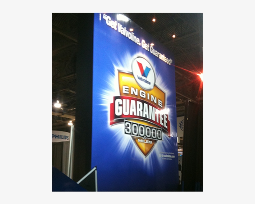 Valvoline Booth Wall Mural Print & Install - Wall, transparent png download