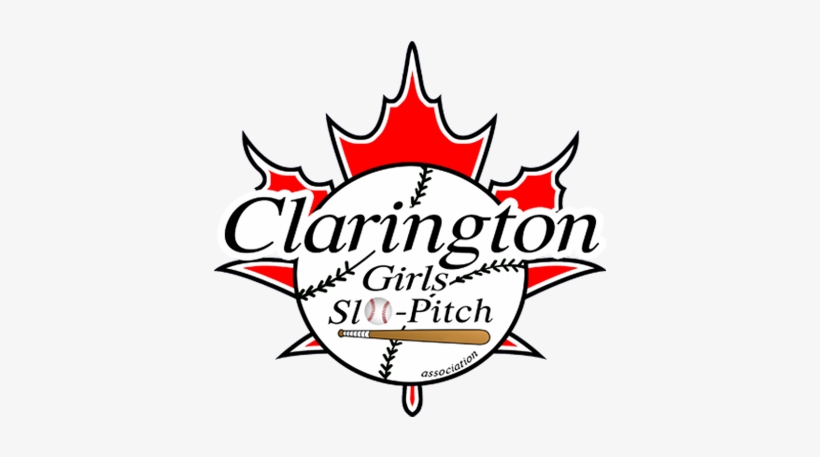 Clarington Girls Slo-pitch Association Bowmanville - Emblem, transparent png download