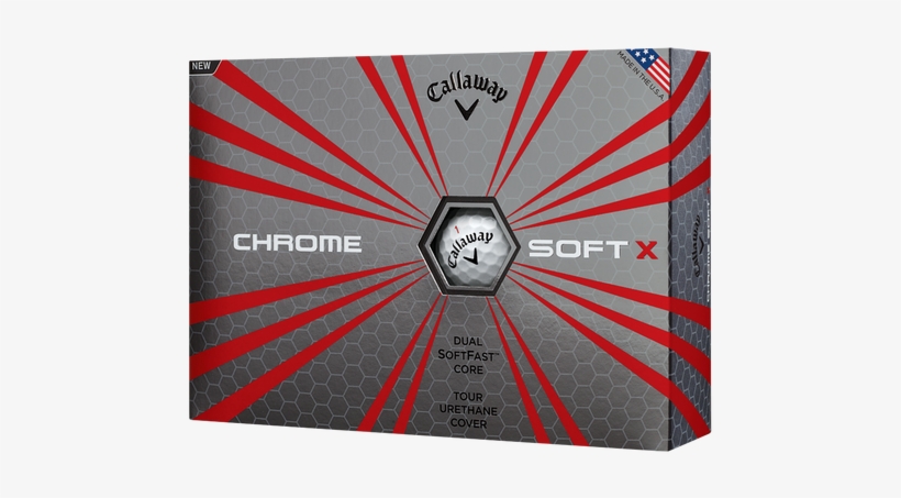 Callaway Chrome Soft X Golf Balls, transparent png download