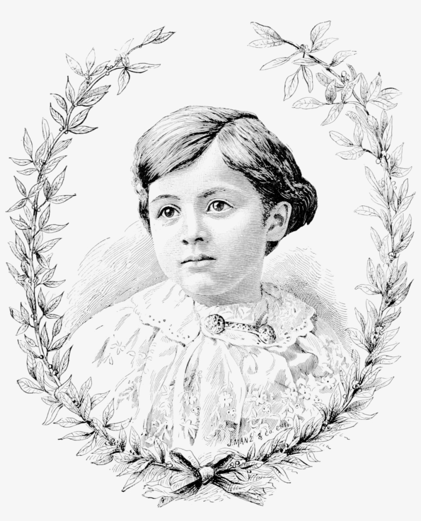 Lulu Eda Parsons Portrait Engraving - Engraving, transparent png download