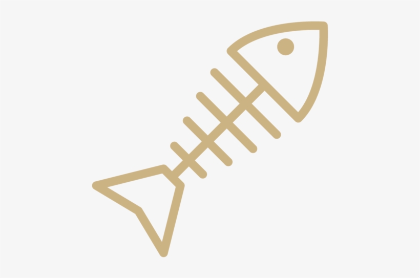 Icon Fish Bone - Icon, transparent png download