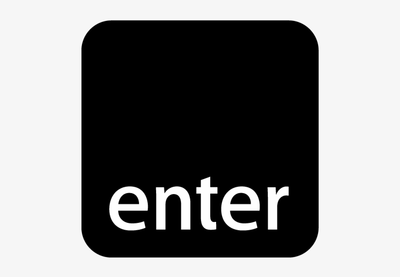 Enter Button - Vevo App Icon, transparent png download