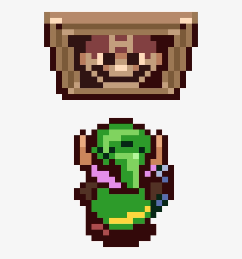 Mario Is Present In Many Zelda Games - Link To The Past, transparent png download