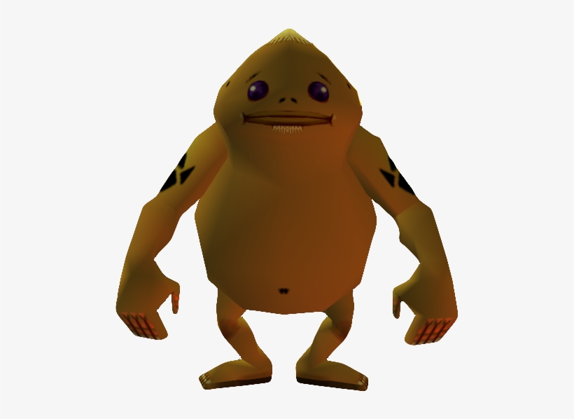 Nintendo - Goron Zelda Ocarina Of Time, transparent png download