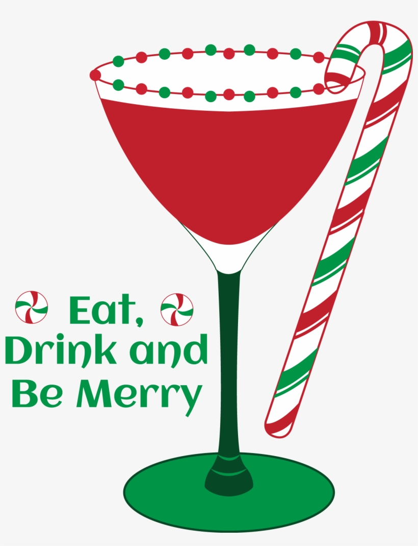 Martini Christmas Clip Art Festival Collections Svg - Trunk Show, transparent png download
