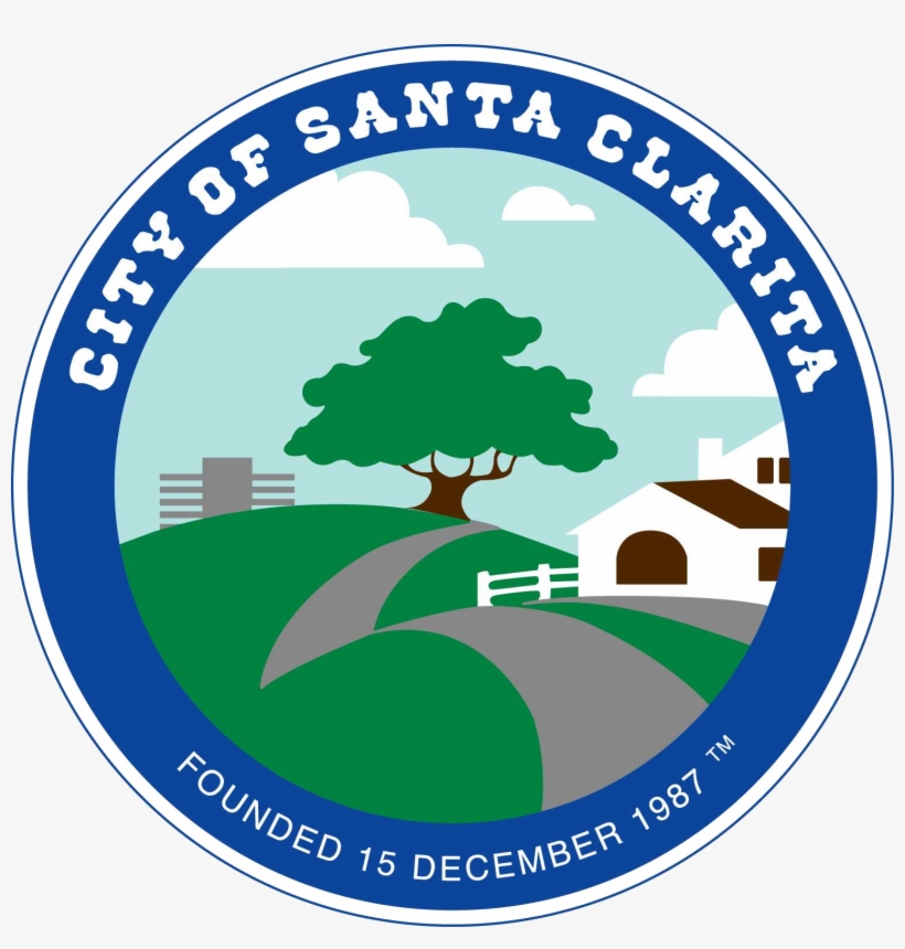 Seal Of Santa Clarita, California - City Of Santa Clarita Logo, transparent png download