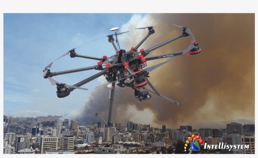 Intellisystem/wp Uav Uas/thermaltronix Tt1640s T - Rotorcraft, transparent png download