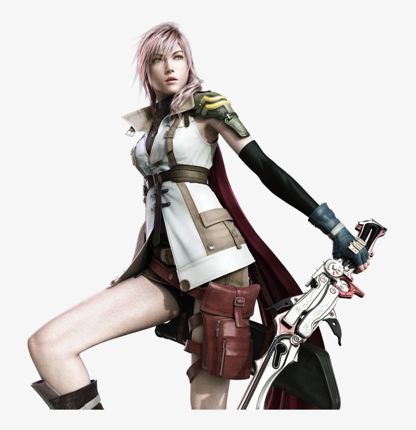 Fantasy Women Clipart Warrior Clipart - Final Fantasy Xiii - Classics (xbox 360), transparent png download
