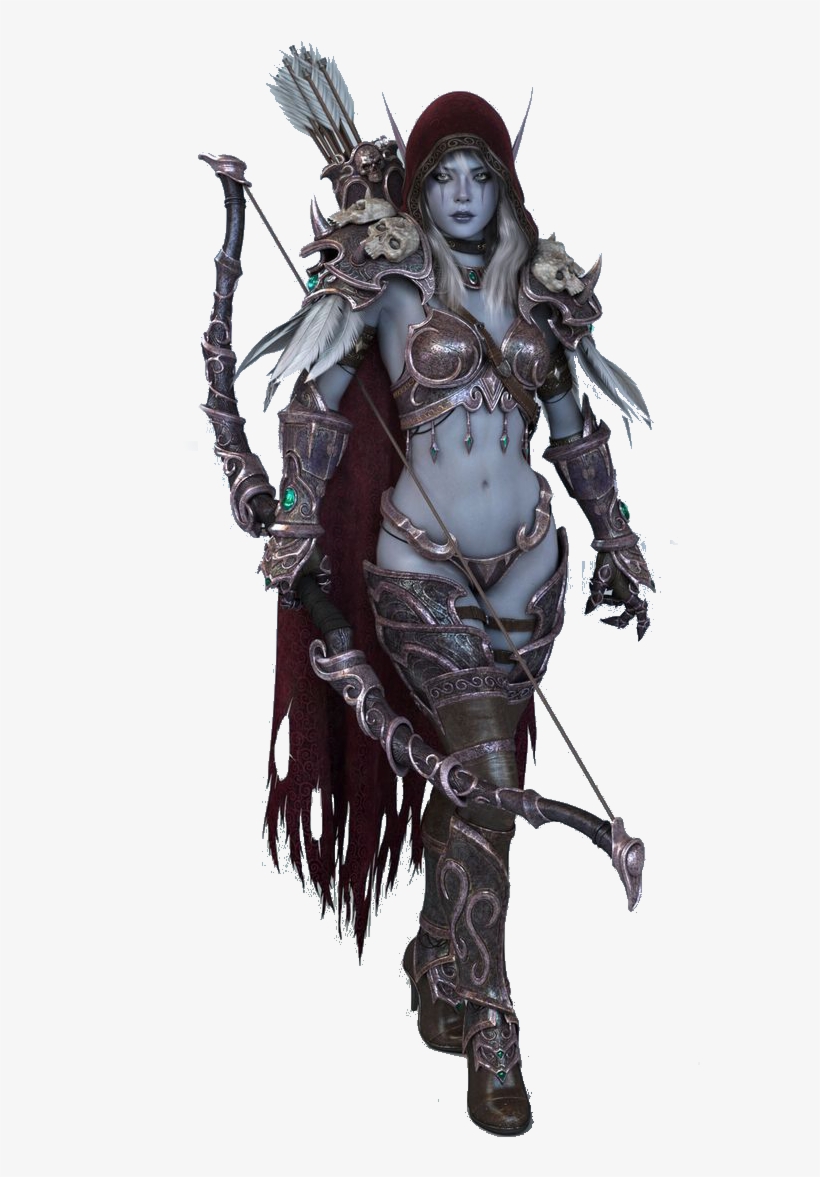 Lady Sylvanas Windrunner, transparent png download
