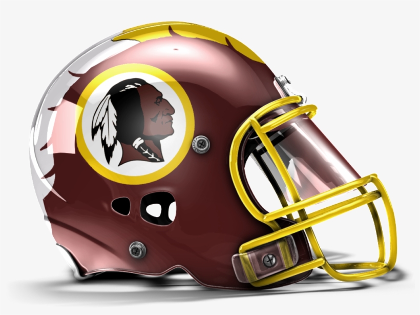 Awesome Redskins Helmet Pieles Rojas De Washington, - South Dakota State University Football Helmet, transparent png download