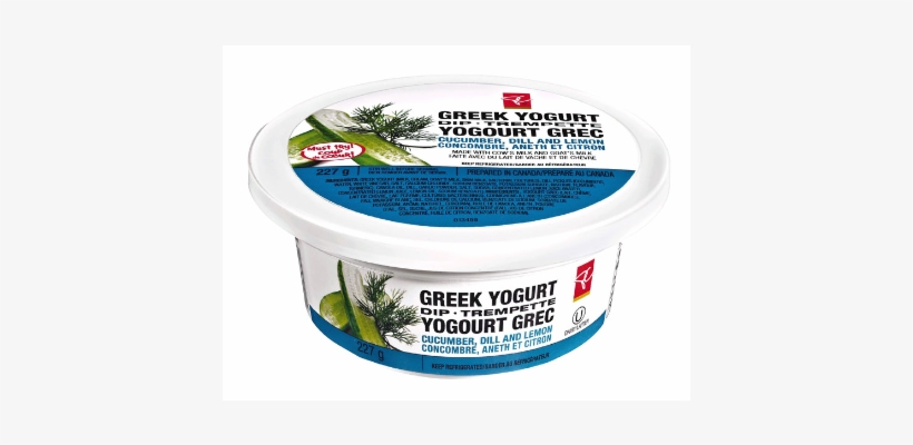Pc Greek Yogurt Dip Cucumber, Dill And Lemon - Dipping Sauce, transparent png download