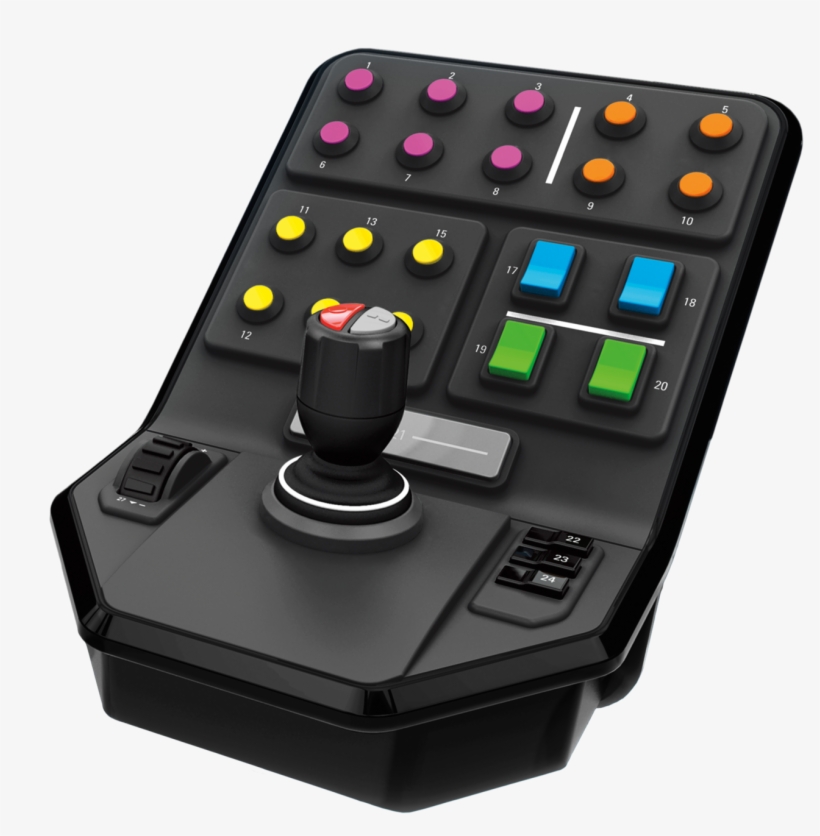 Learn More - Logitech G Saitek Farm Sim Vehicle Side Panel, transparent png download