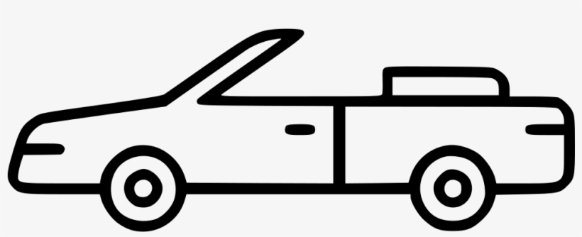 Convertible Comments - Station Wagon Svg File, transparent png download