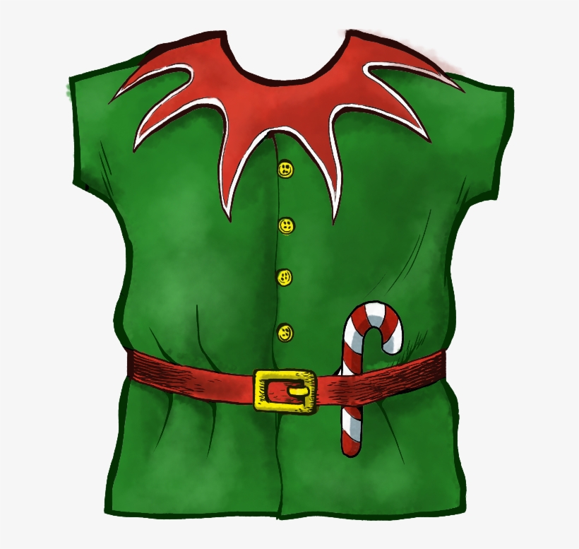 Click Me - Elf Shirt Clip Art, transparent png download
