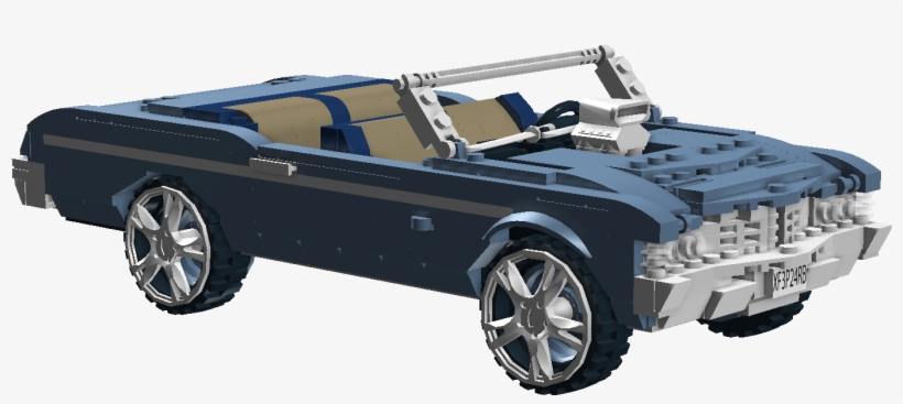 Chevrolet 1971 Impala Convertible Donk - Chevrolet, transparent png download