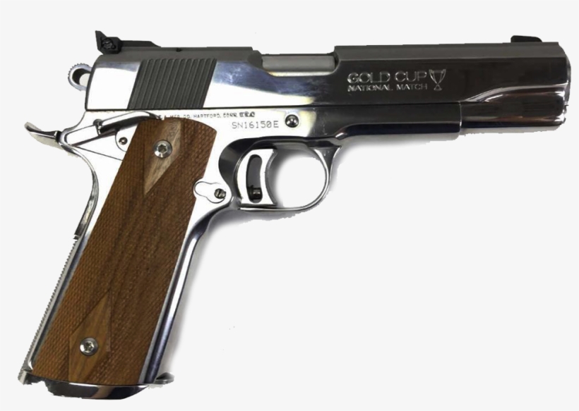 #9005- Colt 1911 Gold Cup National Match Mkiv - Firearm, transparent png download