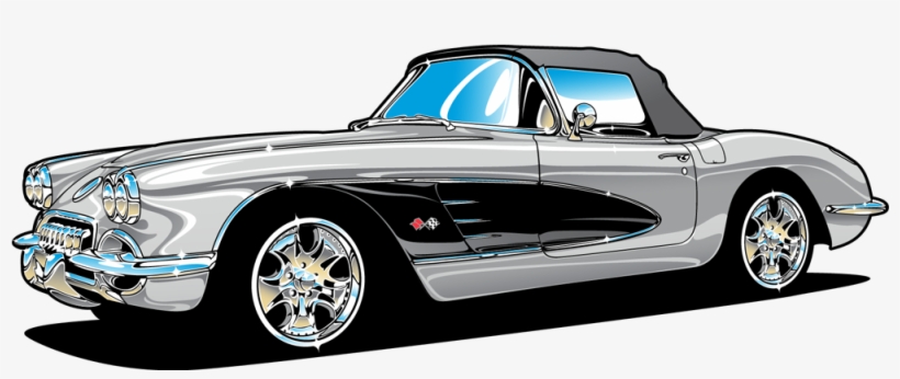 Chevrolet Clipart Transparent - Chevrolet Corvette, transparent png download