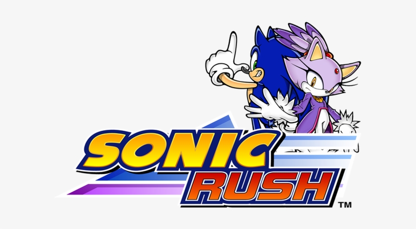 Sonic Rush Logo, transparent png download
