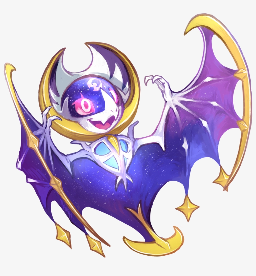 677 Kb Png - Baby Lunala, transparent png download