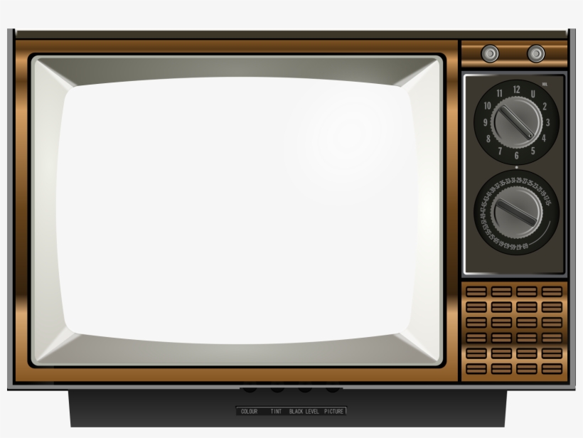 Powered By Silex - Old Tv, transparent png download