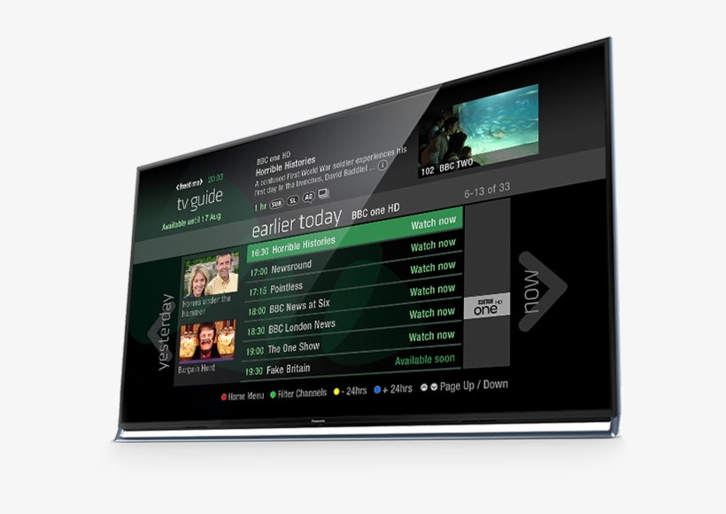 Panasonic Tv - Freesat Tvs, transparent png download