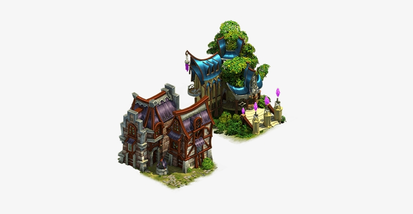 Game - Elvenar Buildings, transparent png download