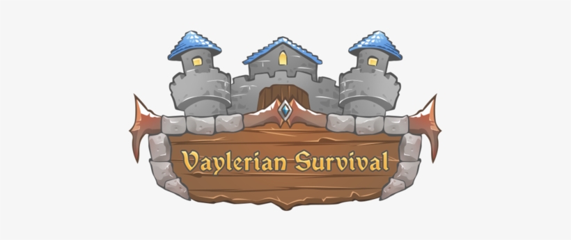 Official Vaylerian Survival Recruitment Page - Mc Server Logo Template, transparent png download