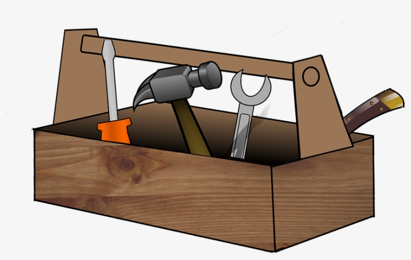 Construction Clipart Tool Box - Caja De Herramientas Png, transparent png download