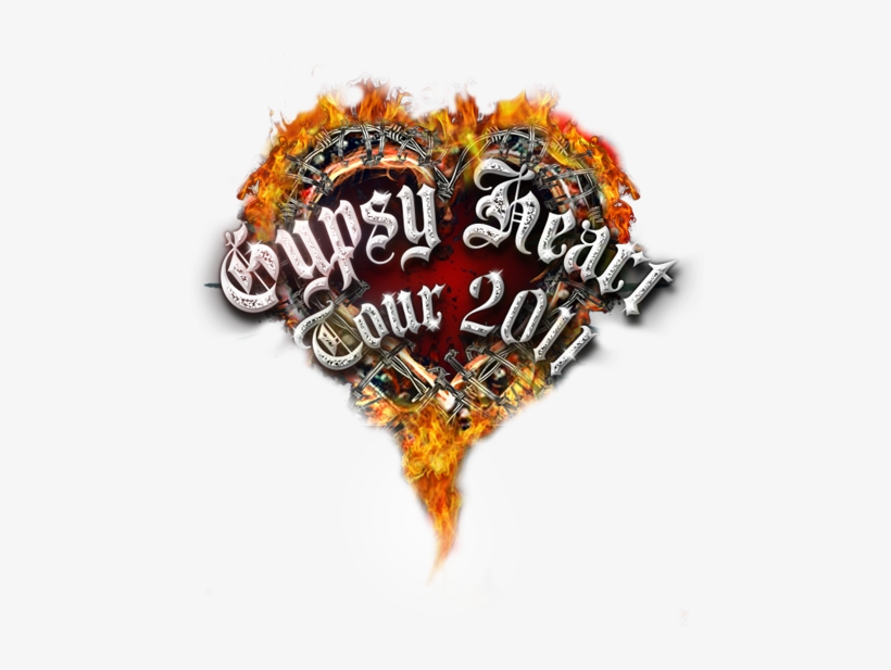 Gypsy Heart Tour Logo, transparent png download
